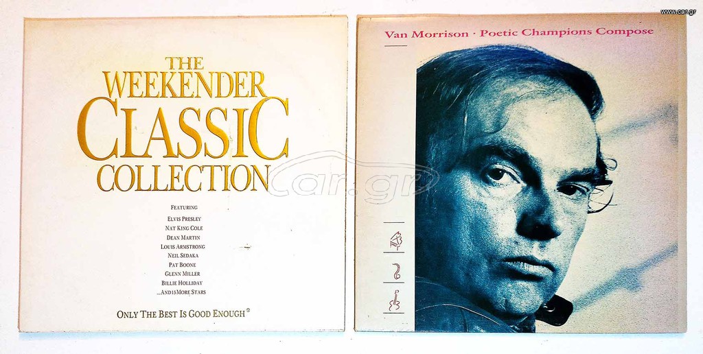 Τρεις  Δισκοi 33 στροφων Van Morrison , &  The Weekender Classic Collection.