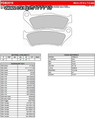 ΛΥΡΗΣ FERODO ΤΑΚΑΚΙΑ ΕΜΠΡΟΣ ΓΙΑ KTM 125 EXC SIX DAYS 2004-, FDB2018SG
