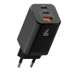 ΦΟΡΤΙΣΤΗΣ ΜΕ ΟΙΚΙΑΚΗ ΠΡΙΖΑ HOME ROCKET 65W 100/230V 65W ΜΕ 3 ΘΥΡΕΣ USB (USB-A+USB-Cx2) QUICK CHARGE LAMPA - 1 ΤΕΜ.  L38719T