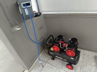 Αεροσυμπιεστής 50L AUARITA + Πιστόλι Tornado + ανέμη 12μ