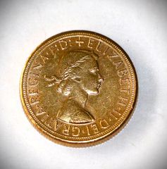 Λίρα Αγγλίας επίχρυση 24Κ 6macro για συλλέκτες - Ελισσάβετ έτη 1957 ως 1968 Elizabeth