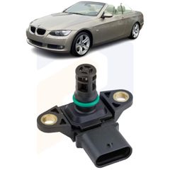 Αισθητήρας απόλυτης πίεσης (MAP) για Bmw 3 Series (E93) Cabrio 2006 2007 2008 2009 2010 2011 2012 2013 13627599042