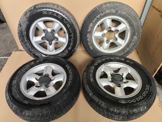 Ζαντολάστιχα αλουμινίου 205/75R15 , 5x139.7 , ET25 , 5,5J με κεντρο ζαντας 108,1mm από Suzuki Granda Vitara 1998-2005