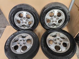 Ζαντολάστιχα αλουμινίου 215/65R16 , 5x114 , ET46 , 6J με κεντρο ζαντας 67,1mm από Mitsubishi Pajero Pinin 1998-2006