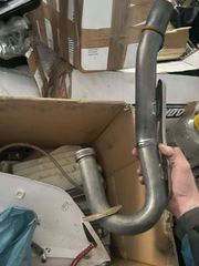 Λαιμός εξάτμισης μπροστά τιτανίου Honda Crf 450