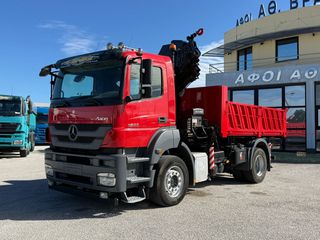 Ανατροπή + Γερανός Mercedes-Benz 2013 AXOR 1840-1841-1833-1829-4x2