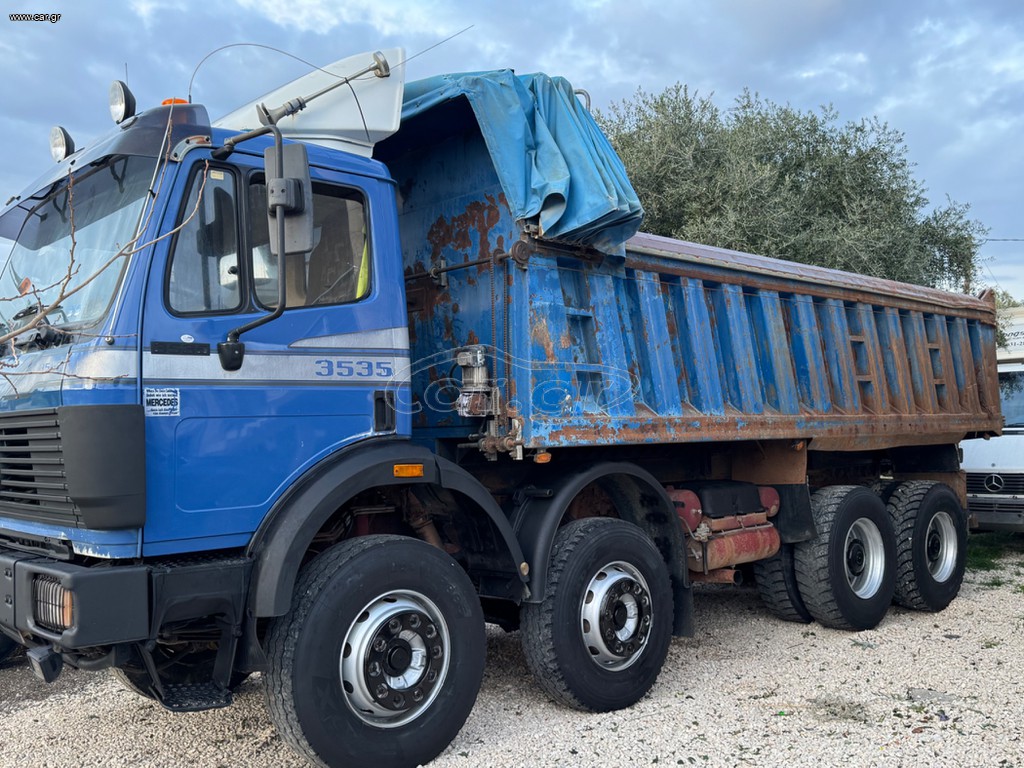 Ανατροπή Mercedes-Benz 1995 3535 SK.      (ΑΒΑΦΟ)