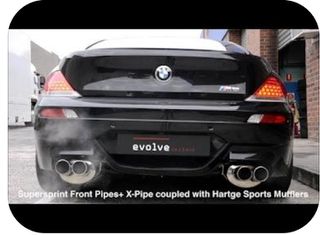 Bmw e63 e64 m6 super sprint εξάτμιση.-thumb-2