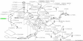 ΣΩΛΗΝΑΚΙ ΚΑΥΣΙΜΟΥ  NISSAN 175552J000