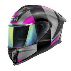 Κράνος Μηχανής Full Face Givi H50.3 Vision black/titan/fucsia