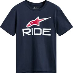 Μπλούζα ALPINESTARS Casual  Ride 4.0 CSF T-Shirt μπλούζα μπλε