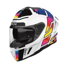 Κράνος  Μηχανής Full Face Airoh Spark 2 Lively rainbow gloss