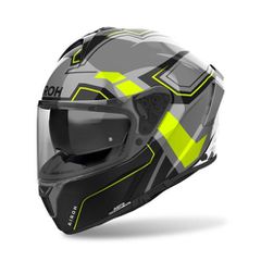 Κράνος Μηχανής Full Face Airoh Spark 2 Dart κίτρινο gloss