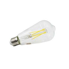 LΕD ΛΑΜΠΑ CΟG ΑΒΟΚΑΝΤΟ ΔΙΑΦΑΝΟ SΤ64 Φ64 Ε27 12W ΝΤΙΜ.ΘΕΡΜΟ