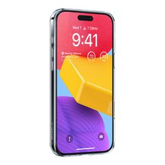 Torras Ostand Pro Case for iPhone 16 (Transparent)-thumb-3