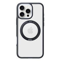 Torras Ostand R Fusion Case for iPhone 16 Pro (Black)