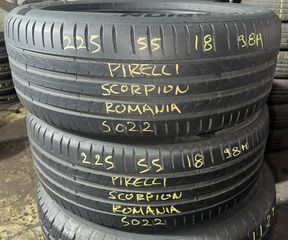 225/55R18 Pirelli Μεταχειρισμένα DOT5022
