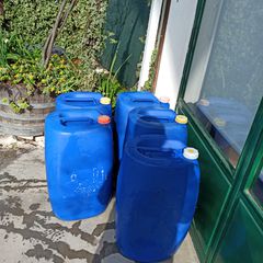Βιομηχανικά μπλε δοχεία 65L