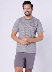 Βαμβακερή Ανδρική Πιτζάμα Karol 1751