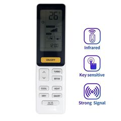 HAIER, INVENTOR, MIDEA, A/C Remote Control
