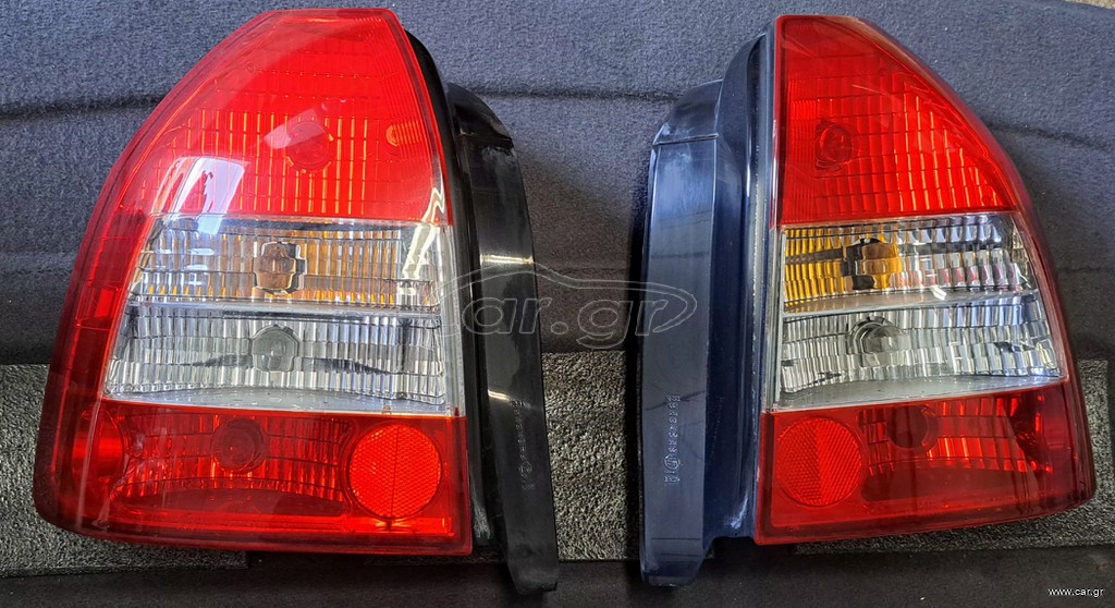 Πίσω φανάρια SONAR Red Clear για Honda Civic Ek 96-00 Hatchback.