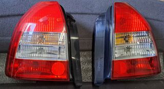 Πίσω φανάρια SONAR Red Clear για Honda Civic Ek 96-00 Hatchback.