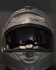 ΚΡΑΝΟΣ FULL FACE LS2 large gray color