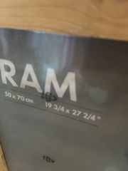 Κορνίζα τοίχου για πόστερ  IKEA RAM 50x70 σε χρώμα φυσικού ξύλου - η τιμή αφορά ένα τεμάχιο, υπάρχουν δύο διαθεσιμα