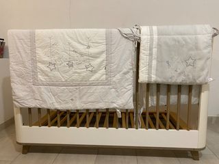 Κούνια Mothercare με στρώμα latex + δώρο προίκα – Ιωάννινα