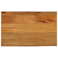 vidaXL Επιφάνεια Τραπεζιού 60x20x3,8 εκ. Live Edge Μασίφ Ξύλο Μάνγκο