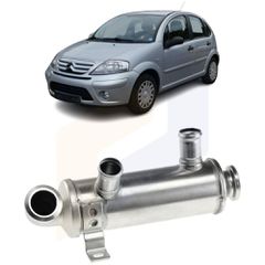 Ψυγείο EGR για Citroen C3 2002 2003 2004 2005 2006 2007 2008 2009 2010 161844