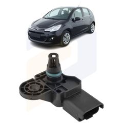 Αισθητήρας απόλυτης πίεσης (MAP) για Citroen C3 2010 2011 2012 2013 2014 2015 2016 1920LW