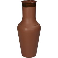 Βάζο ArteLibre Φυσικό Μέταλλο 10x10x24cm