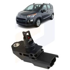 Αισθητήρας απόλυτης πίεσης (MAP) για Citroen C3 Picasso 2009 2010 2011 2012 2013 2014 2015 2016 9675333080