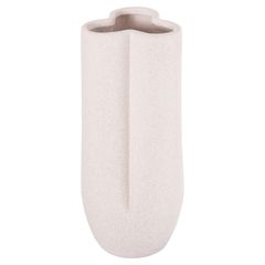 ΕΠΙΤΡΑΠΕΖΙΟ ΚΕΡΑΜΙΚΟ ΔΙΑΚΟΣΜΗΤΙΚΟ GLAZE HM4611.01 ΚΡΥΣΤΑΛΛΙΚΟ ΥΠΟΛΕΥΚΟ Φ14x34Υεκ