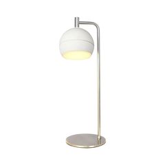 VTAC – Λάμπα LED Επιτραπέζια 10W 3000K Κεραμική Σφαιρική Λευκή – SKU: 24130