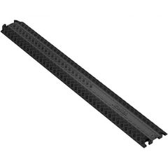 Ράμπα καλύμματος καλωδίου VEVOR Drop Over 100x13x2 cm, χωρητικότητα φορτίου 907,18 kg/άξονα, Ράμπα προστασίας σωλήνα καλωδίου βαρέως τύπου, Κάλυμμα καλωδίου δαπέδου για χώρους υψηλής κυκλοφορίας πεζοπ