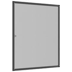 vidaXL Σήτα Εντόμων για Παράθυρα Ανθρακί 80 x 100 εκ.-thumb-3