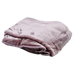 Κουβέρτα μινκ σε χρώμα σάπιο μήλο 220x230
