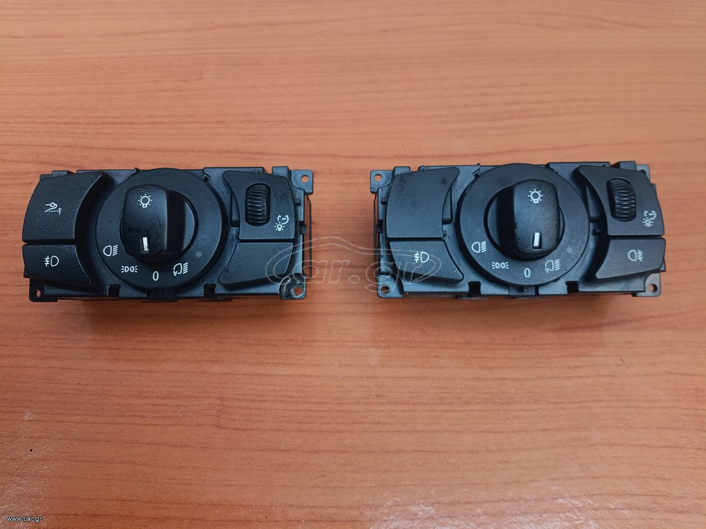 Bmw e60 e61 e63 e64 m6 διακόπτες φώτων και head up display