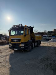 Ανατροπή + Γερανός MAN 2012 Tgs Hiab 322XS