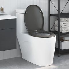 vidaXL Λεκάνη Ανθρακί 47 x 37 x 4 εκ Δυροπλάστ