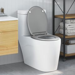 vidaXL Λεκάνη Γκρι 45,5 x 37,5 x 3,8 εκ. Δυροπλάστ