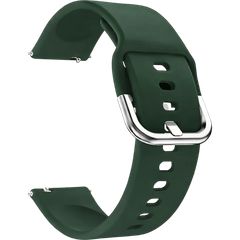 Λουράκι Smartwatch Σιλικόνης Soft Touch Universal 22mm Dark Green