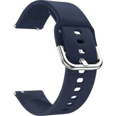 Λουράκι Smartwatch Σιλικόνης Soft Touch Universal 22mm Dark Blue