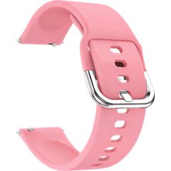 Λουράκι Smartwatch Σιλικόνης Soft Touch Universal 22mm Pink
