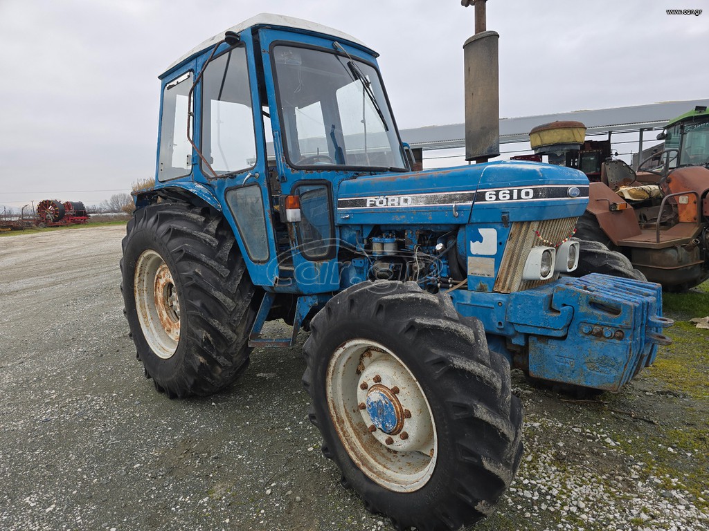 Τρακτέρ Ford 1993 4×4  6610 ΜΕ ΚΑΜΠΊΝΑ