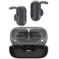Wireless Earphones Hands Free Acefast FA003 TWS v5.3 550mAh 8hr Λειτουργίας 4-Mic ENC Τεχνολογία IPX4 Μαύρα