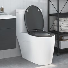 vidaXL Λεκάνη Ανθρακί 45,5 x 37,5 x 3,8 εκ. Δυροπλάστ