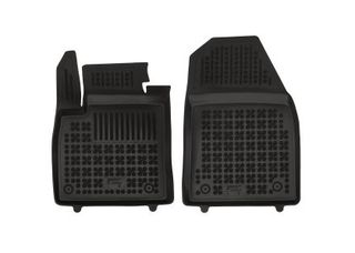 Λαστιχένια πατάκια Ford Transit Courier (2023+) front with an extra material on the driver side τύπου σκαφάκι - 2τμχ., Rezaw Plast